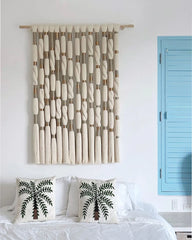 Coastal Fiber Art Wall Hanging