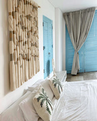Coastal Fiber Art Wall Hanging