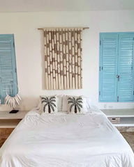 Coastal Fiber Art Wall Hanging