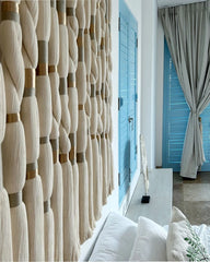 Coastal Fiber Art Wall Hanging