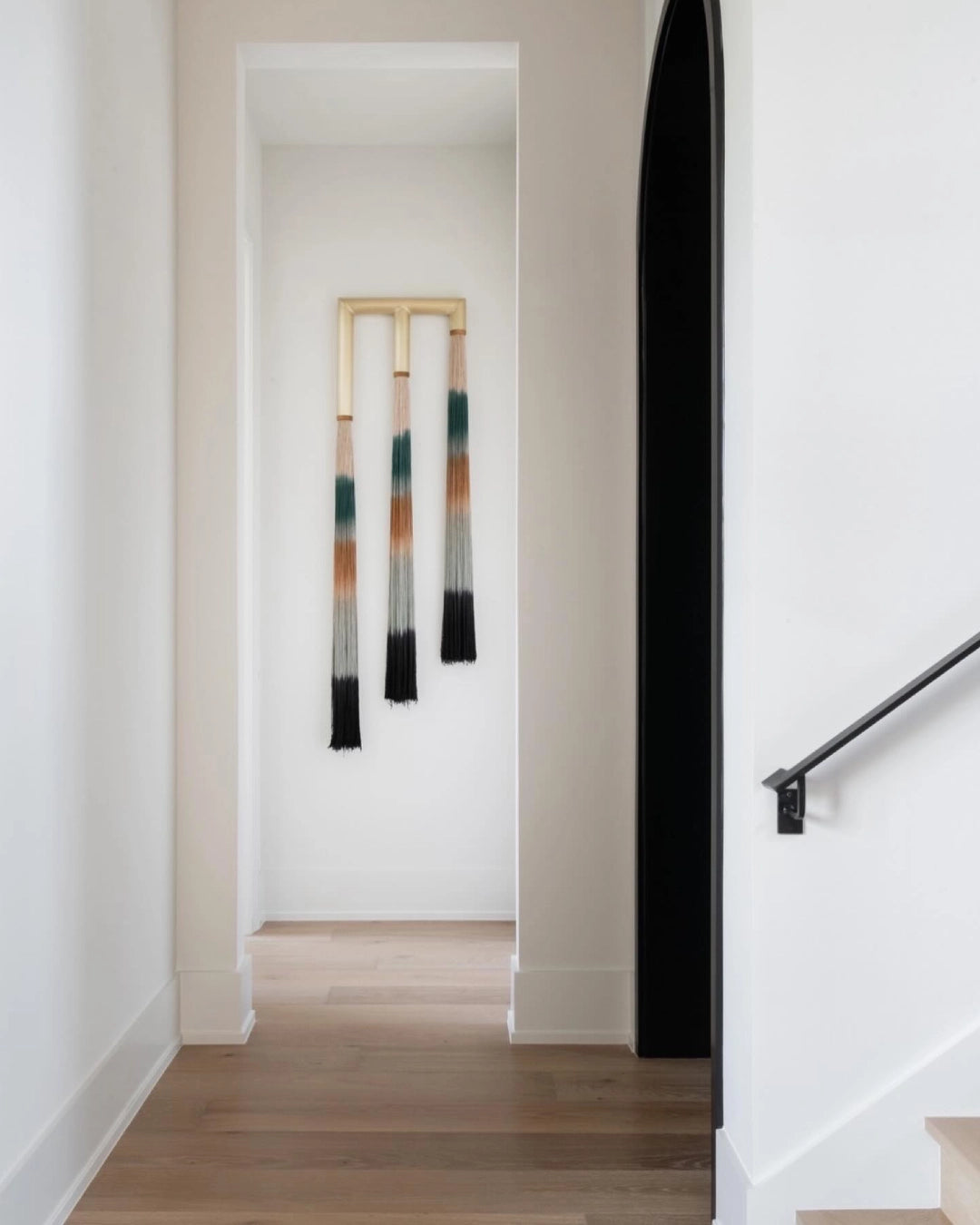 Metal Macrame Wall Sculpture