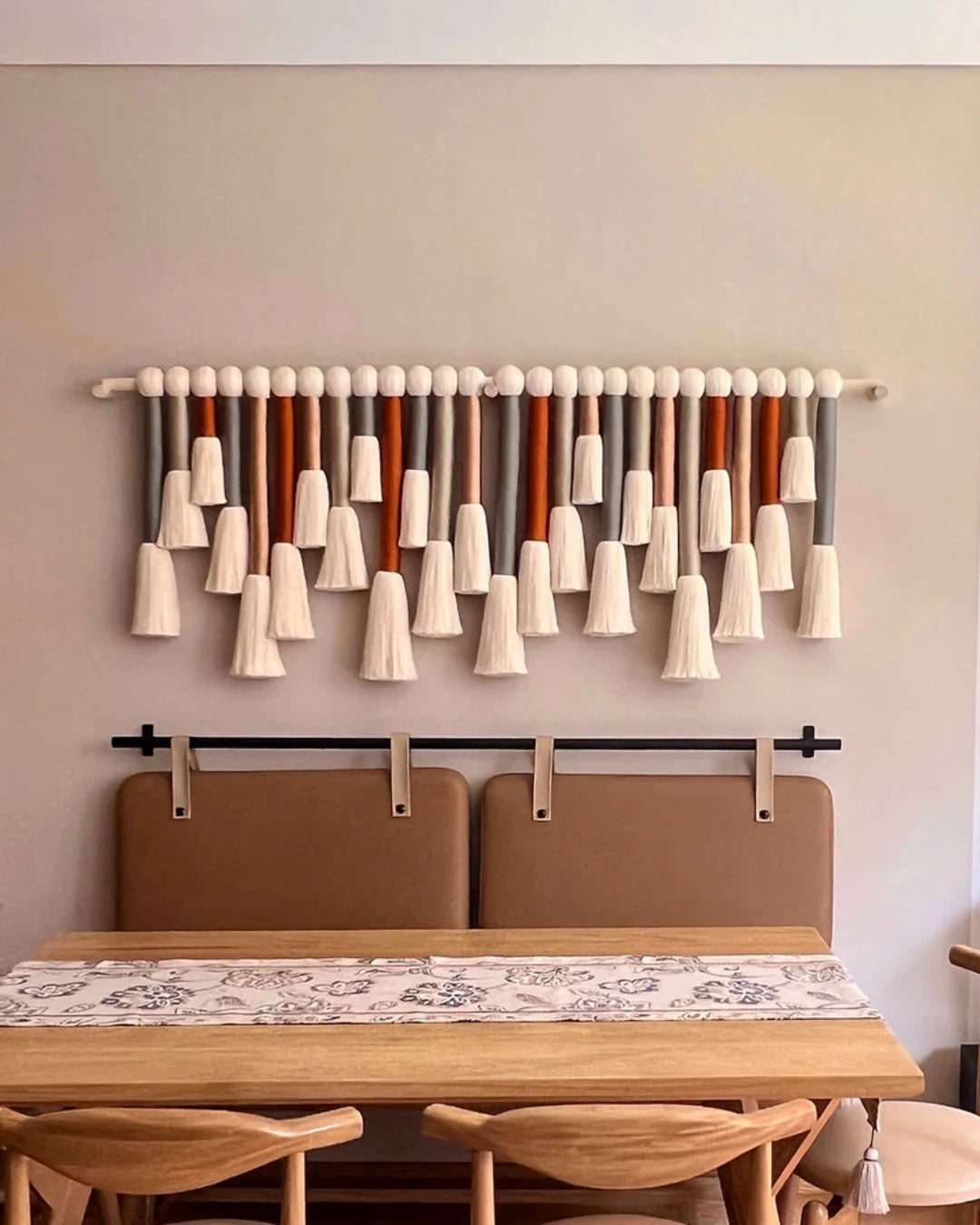Staggered Tassel Wall Hanging