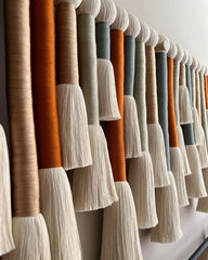 Staggered Tassel Wall Hanging