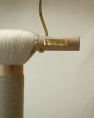 Neutral Fiber Art Hanging Tapestry