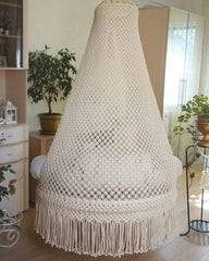 Macrame Swing Swing Bed indoor Hammock Chair Hanging Hammock Swing Set